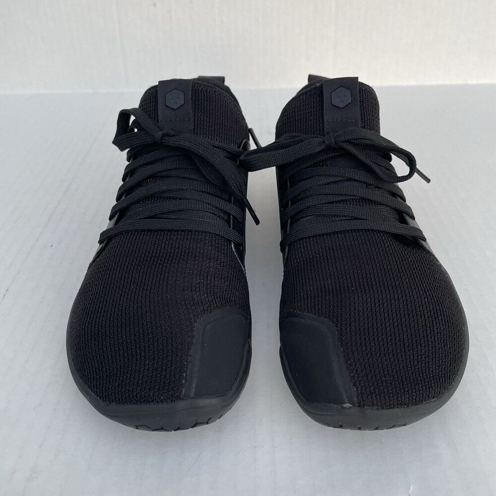 Vivobarefoot Womens Kasana Knit & Leather Black Minimalist Barefoot Shoes 8 EU39 - Picture 7 of 13